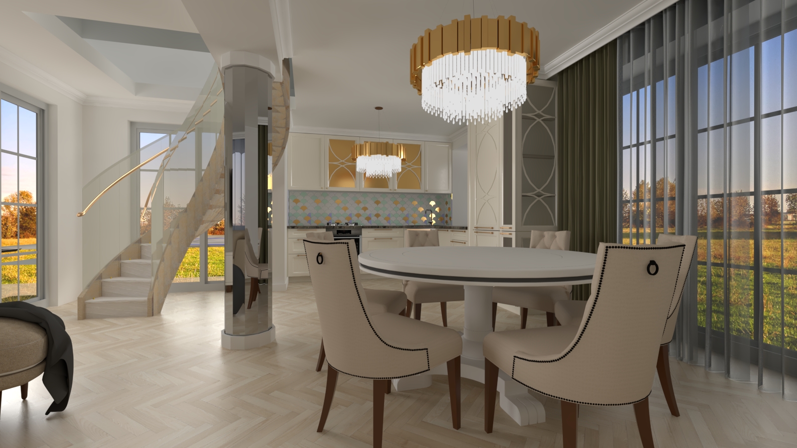 Luxury interjeras
